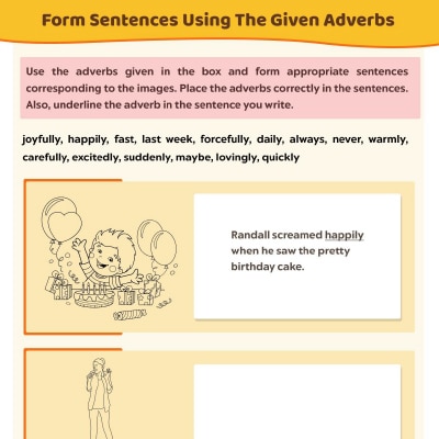 副词的位置s In Sentences