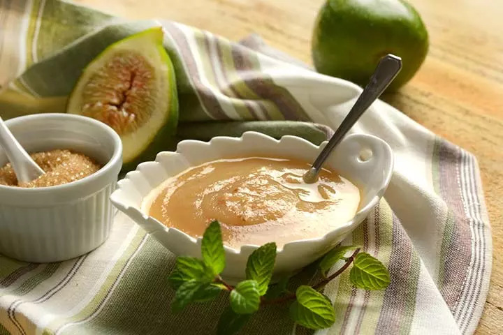 Fig puree for babies