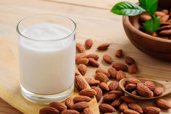 Experts suggest using almond milk to prepare snacks