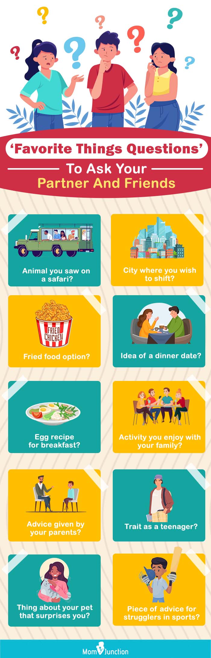 favorite things questions to ask your partner and friends (infographic)