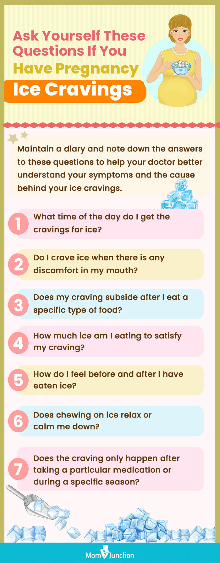 ask yourself these questions if you have pregnancy ice cravings (infographic)