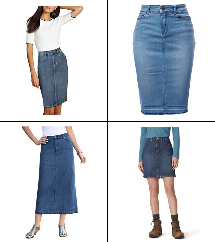 11 Best Denim Skirts For Work And The Weekend In 2023