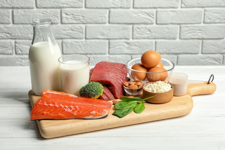 Add milk and milk products that are rich in calcium and protein-rich foods such as pulses, eggs, and meat to your diet