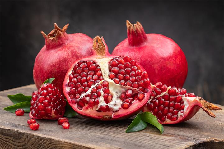 Pomegranate possesses several medicinal properties