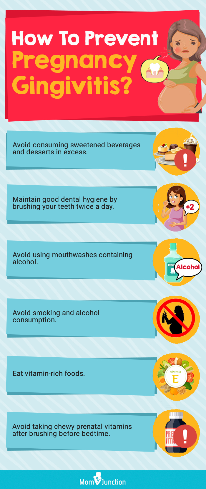 how to prevent pregnancy gingivitis (infographic)