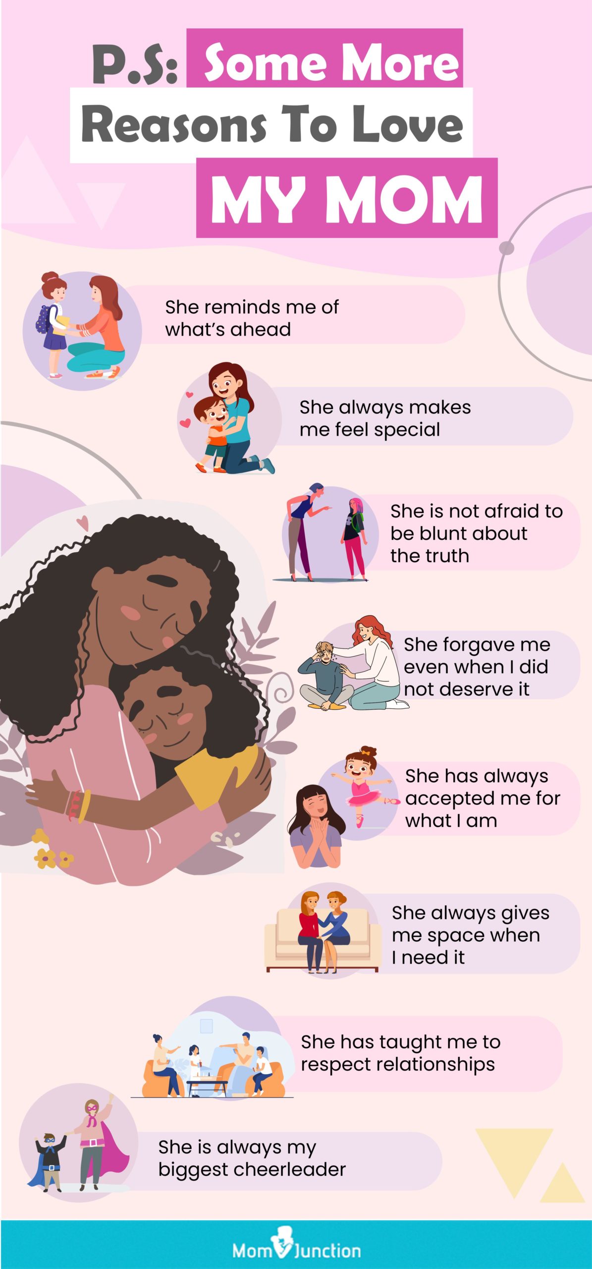 some more reasons to love my mom (infographic)