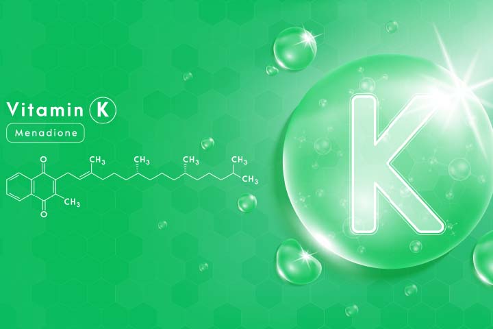 Avoid vitamin K in cosmetic products that penetrate the skin