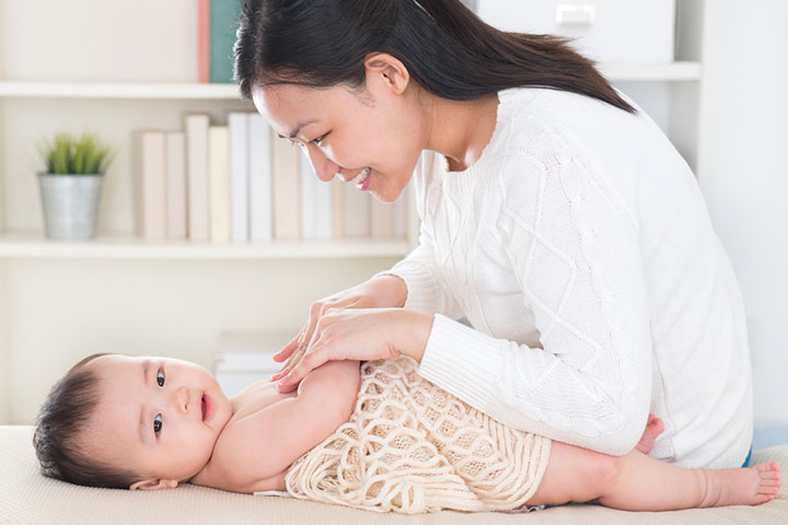 Massaging may help baby sleep better