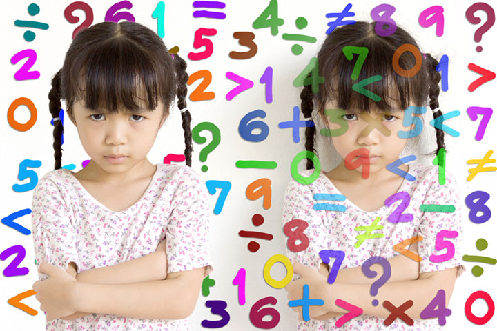 Primary school kids with dyscalculia may not understand mathematical signs