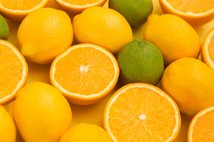 局部应用柑橘fruits helps relieve acne