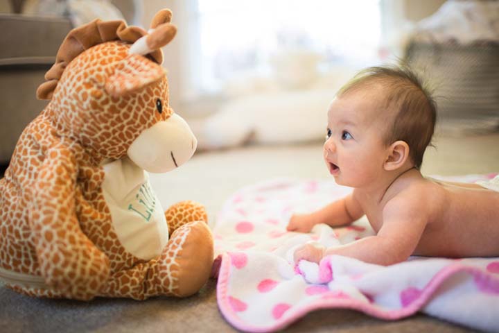 Tummy time strengthen baby's muscles and exercise their neck muscles