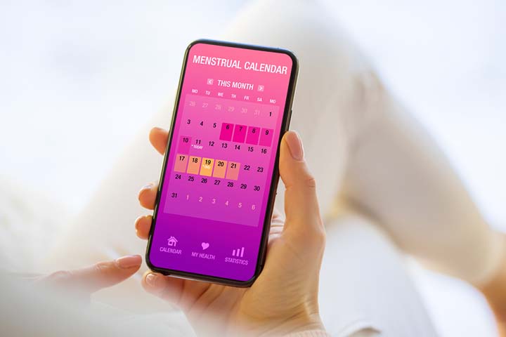 Use mobile apps to track ovulation
