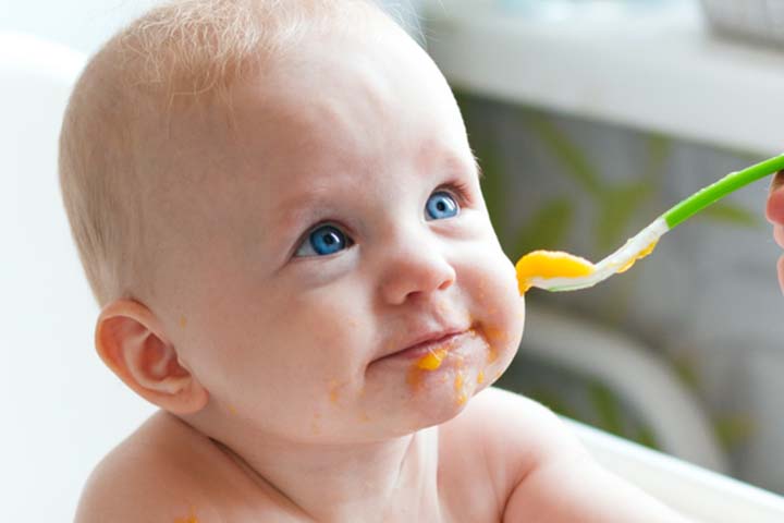 Vegetable puree for hydration in babies