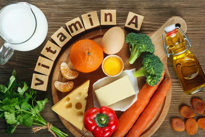 Vitamin A-rich maternal diet helps strengthen the baby's immunity