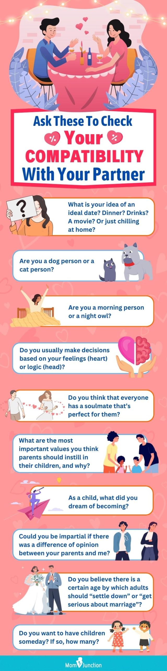ask these to check your compatibility with your partner (infographic)