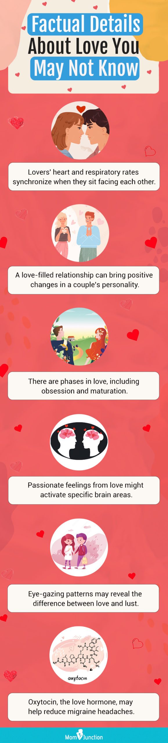 factual details about love you may not know (infographic)