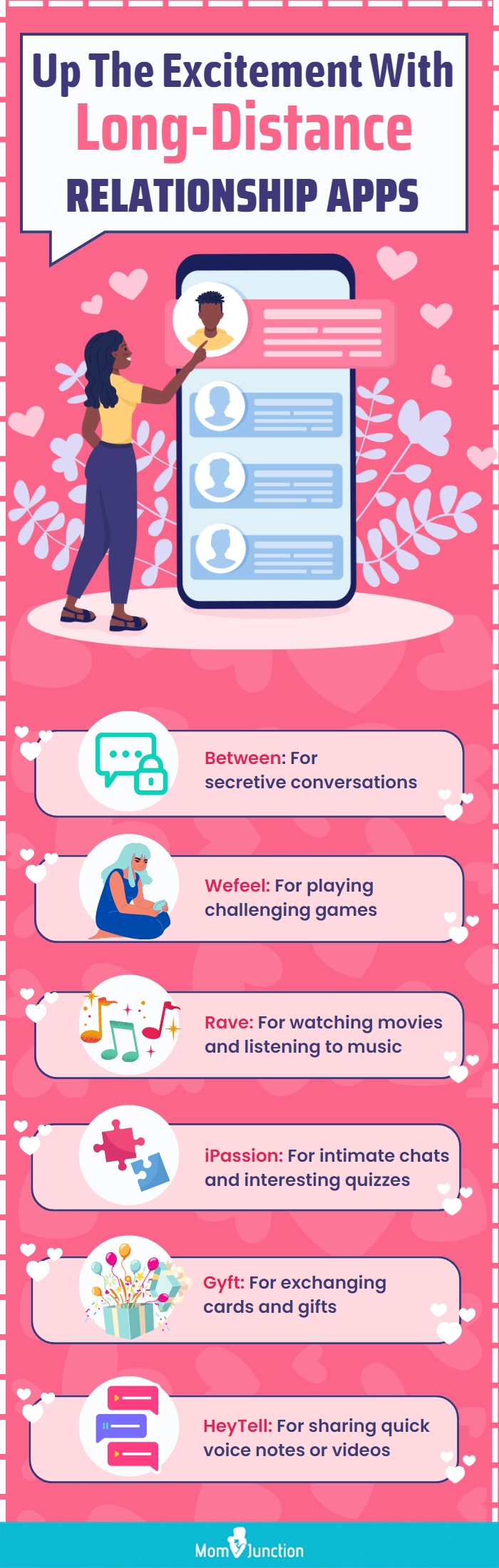 apps for long-distance couples (infographic)