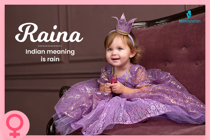Raina, Baby girl names that mean Queen