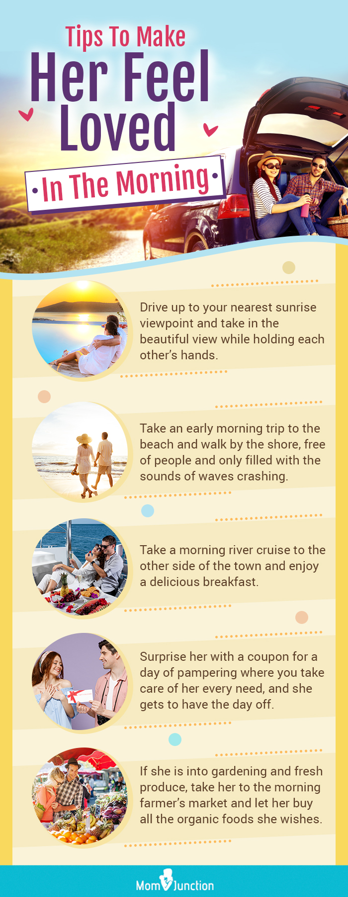 how to make her mornings romantic (infographic)