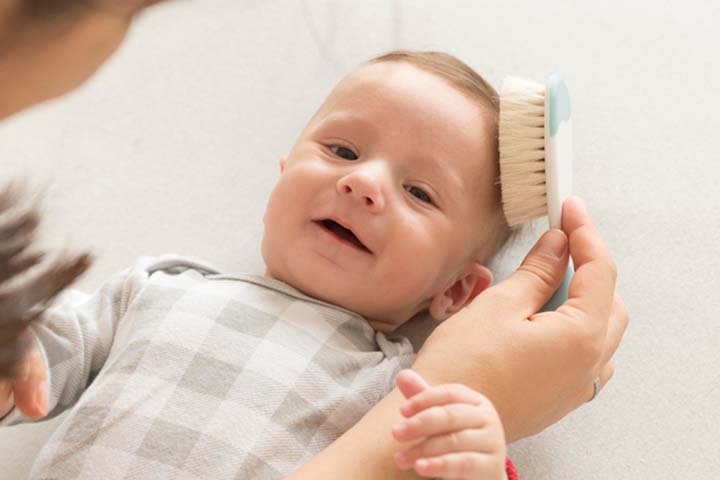 good hygiene prevents hair loss in babies