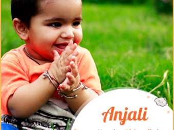 Anjali means divine offering