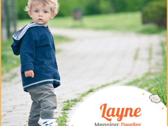 Layne, meaning dweller by the road.