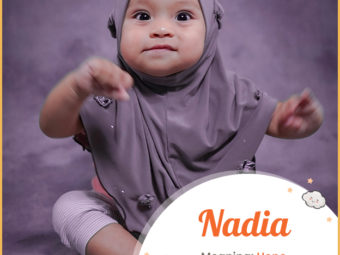 Nadia denotes hope