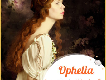 Ophelia, a lovely female name