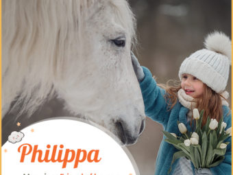 Philippa, a friend of horses