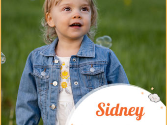 Sidney, means broad water meadow