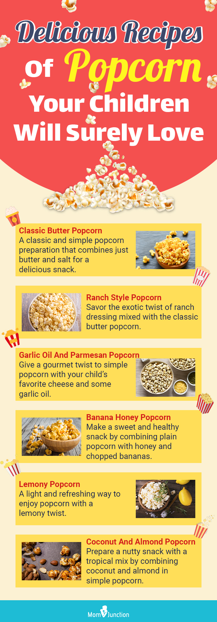 delicious recipes of popcorn your children will surely love (infographic)