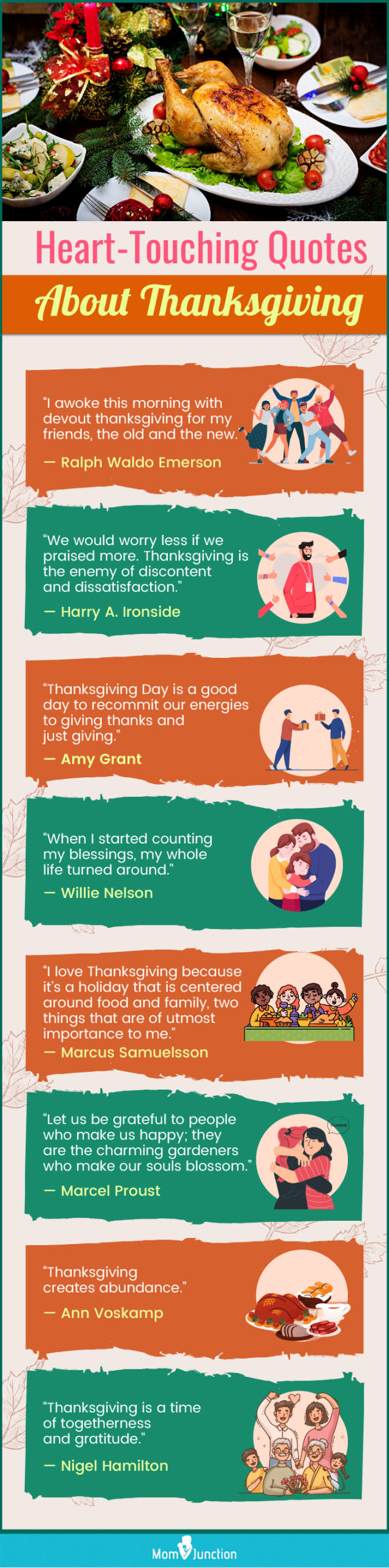 heart touching quotes about thanksgiving (infographic)