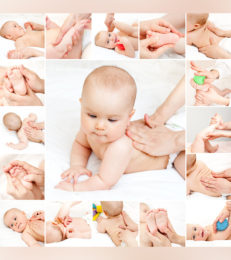 如何给宝宝按摩:一步一步的指南