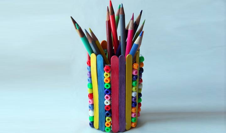 锡制铅笔架，锡制为孩子们创造创意