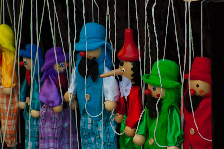 String puppet crafts for kids