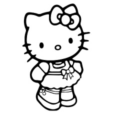 可爱的小Hello Kitty打印