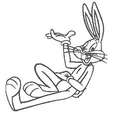 Bugs Bunny Coloring Coloring Page