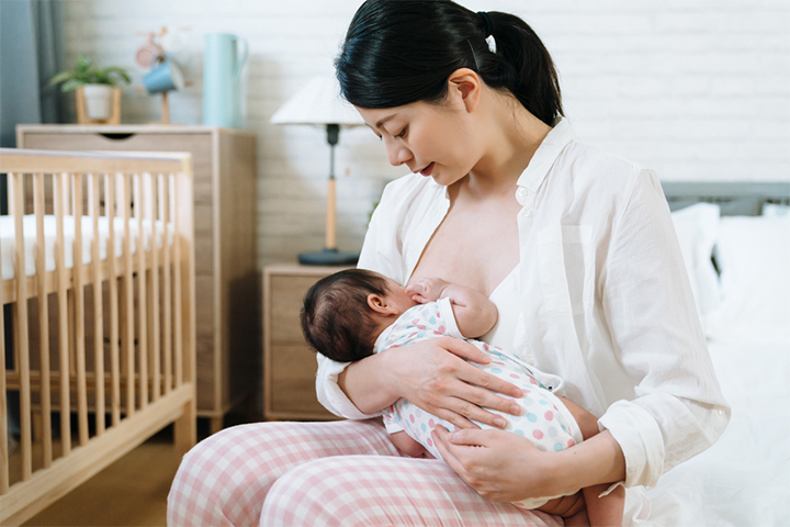 母乳中的抗体可以抵抗感染