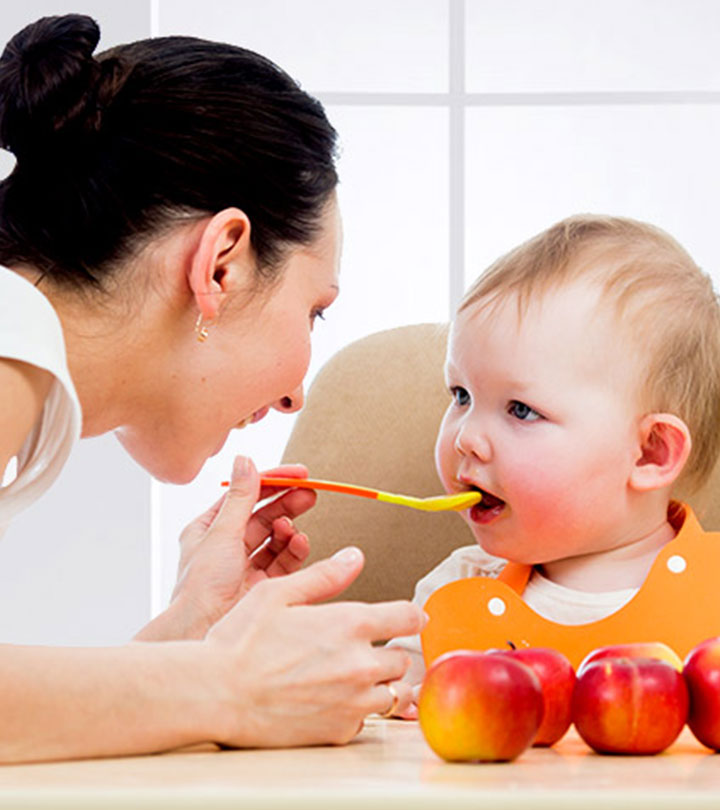 婴儿苹果泥:好处，食谱和注意事项