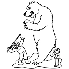 The-Eskimo-Hunting-A-Polar-Bear