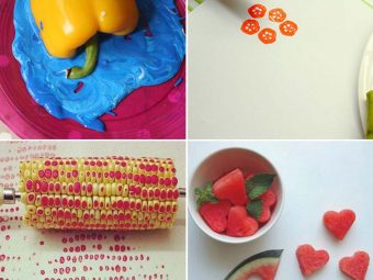 10 Fun And Innovative Vegetable Paintings For Kids