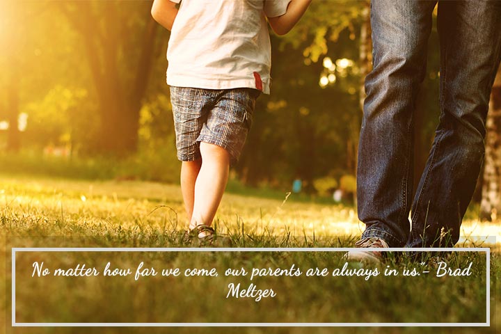 无论我们走了多远，我们的父母总是和我们在一起
