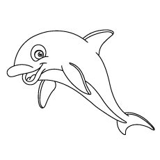 海豚彩绘页