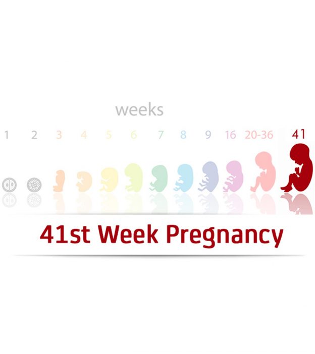 怀孕41周:症状，提示和婴儿发育