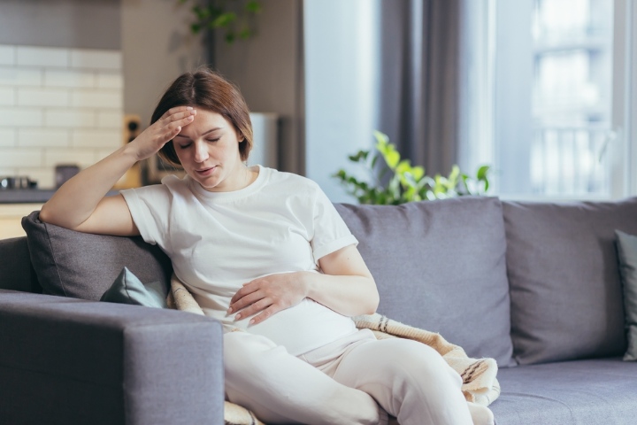 在怀孕38周时，焦虑可能会出现