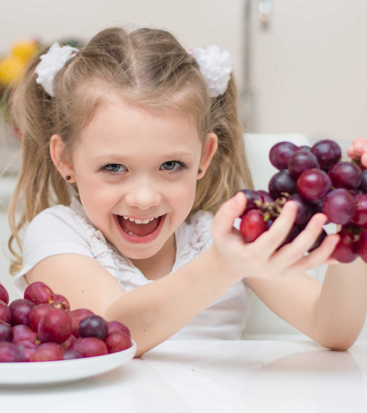 葡萄对孩子的五大健康益处