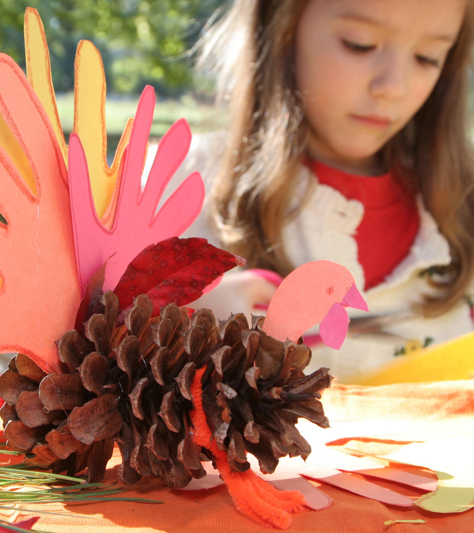 15个简单的感恩节工艺品，让孩子们开心