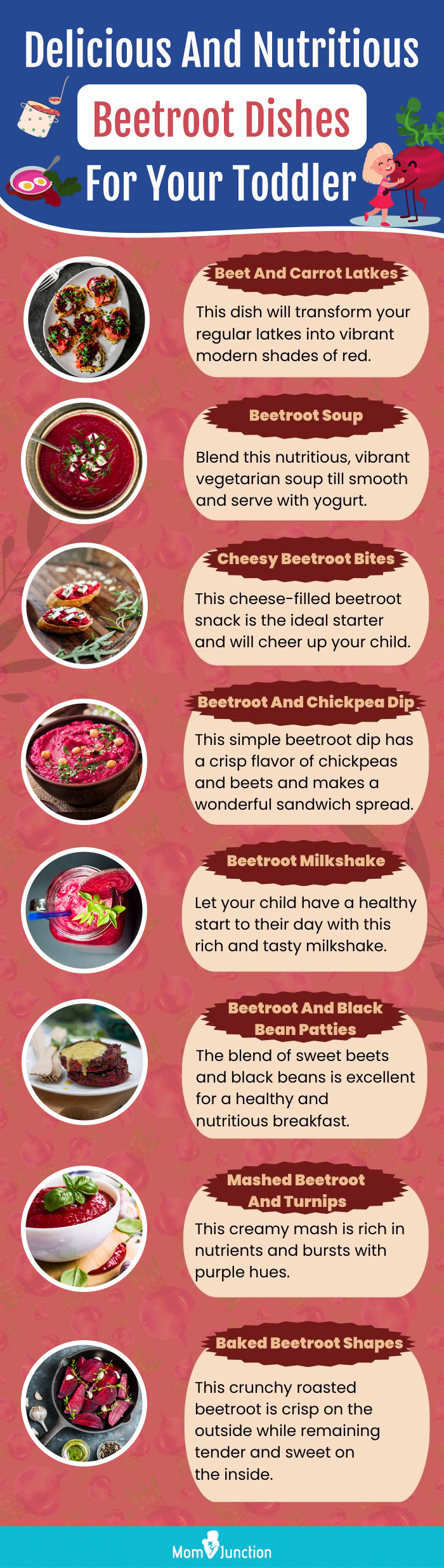 美味和营养的甜菜根菜为您的孩子(信息图)万博体育手机官方网站登录