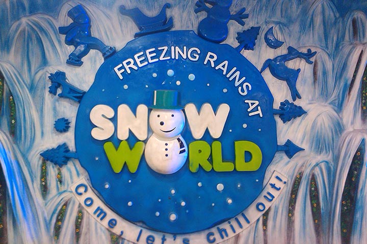 Snow World, place to visit in Mumbai with kids