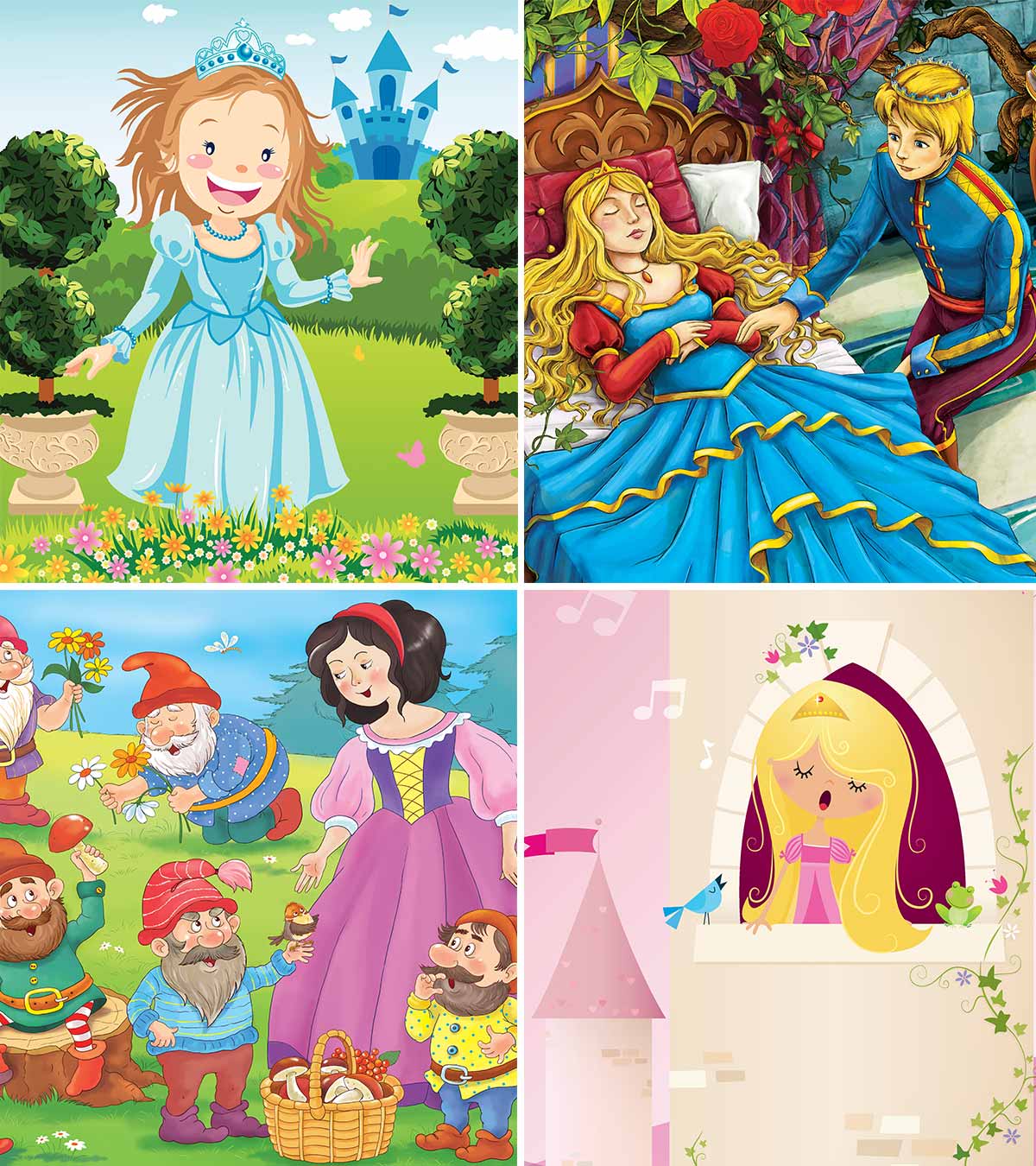 给孩子们读的11个美丽的公主故事